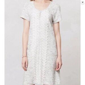 Anthropologie Lilka Heathered Lace Sweatshirt Dress size S